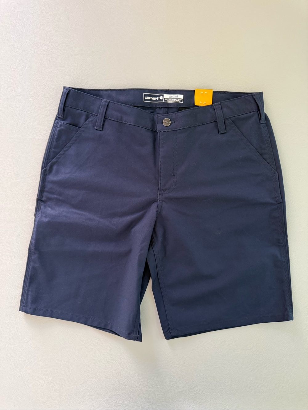 Carhartt Women’s Canvas Loose Fit Rugged Flex Canvas Shorts Size 12 - New w Tags